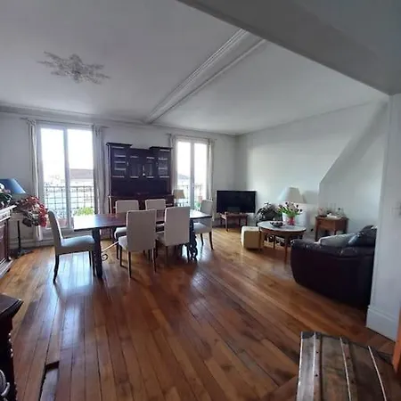 شقة Grand Duplex Sublime Lumineux Quartier Super 110m2 ! باريس